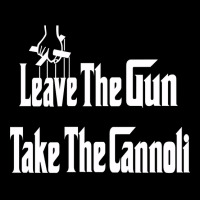 Limited Edition Leave The Gun Take The Cannoli Dark Hoodie V-neck Tee | Artistshot