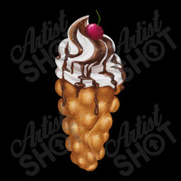 Bubble Waffle Ice Cream,egg Bubble Waffle Vanilla Ice Cream Adjustable Cap | Artistshot