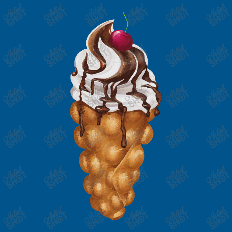 Bubble Waffle Ice Cream,egg Bubble Waffle Vanilla Ice Cream Classic T-shirt by tomjerrycrush39 | Artistshot