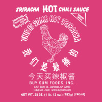 Sriracha Hot Chili Sauce Rooster Trending Unisex Hoodie | Artistshot