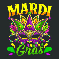 Mardi Gras Mask Beads New Orleans Mardi Gras Parade Carnival T Shirt Women's Triblend Scoop T-shirt | Artistshot