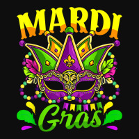 Mardi Gras Mask Beads New Orleans Mardi Gras Parade Carnival T Shirt Crop Top | Artistshot