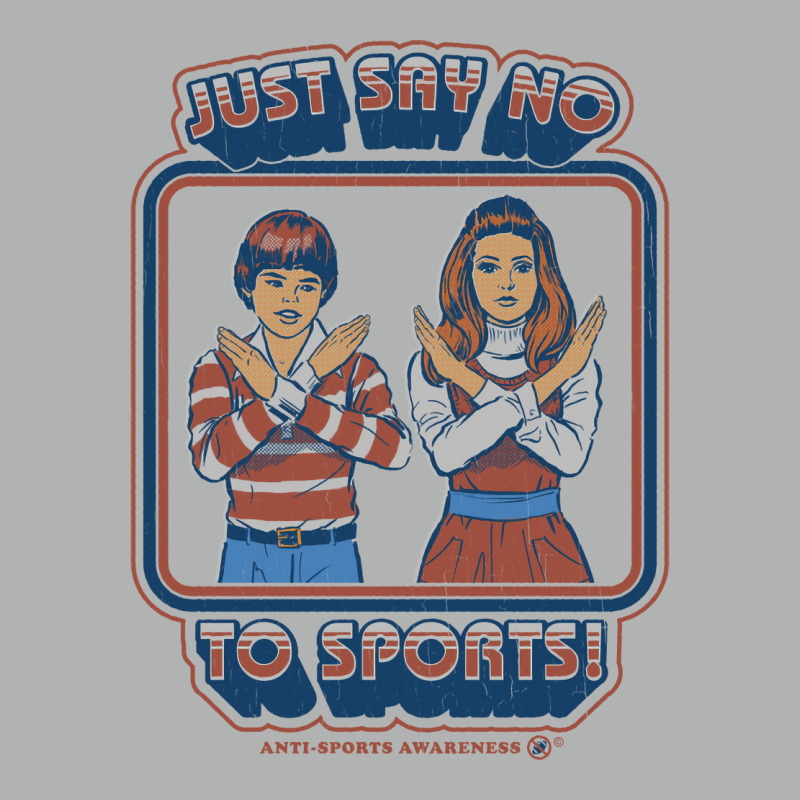 Say No To Sports 70s Zipper Hoodie by ngeaadaniy7 | Artistshot