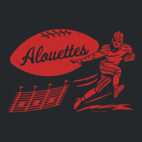 Vintage Football Montreal Alouettes Red Alouettes Wordmark Crewneck Sweatshirt | Artistshot