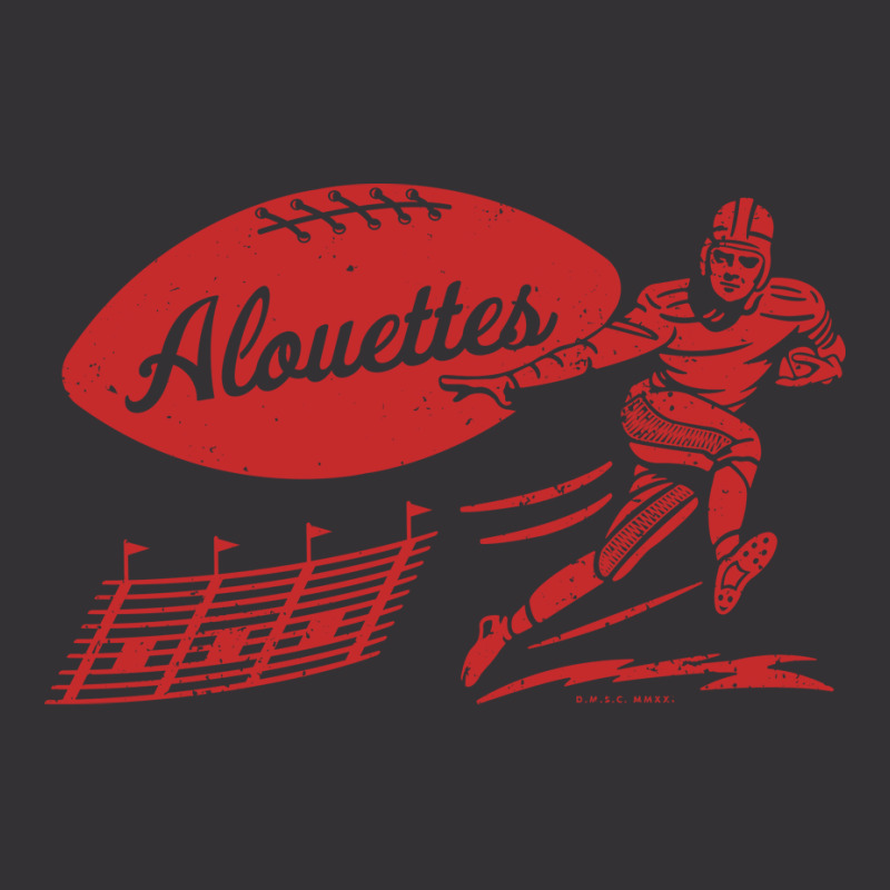 Vintage Football Montreal Alouettes Red Alouettes Wordmark Vintage Hoodie | Artistshot