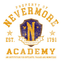 Nevermore Academy Retro Vintage 3/4 Sleeve Shirt | Artistshot