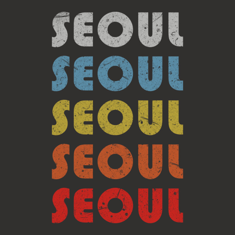 Seoul Trip Destination Gift Retro Champion Hoodie | Artistshot