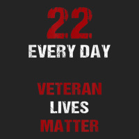 22 Every Day Veteran Lives Matter 3/4 Sleeve Shirt | Artistshot