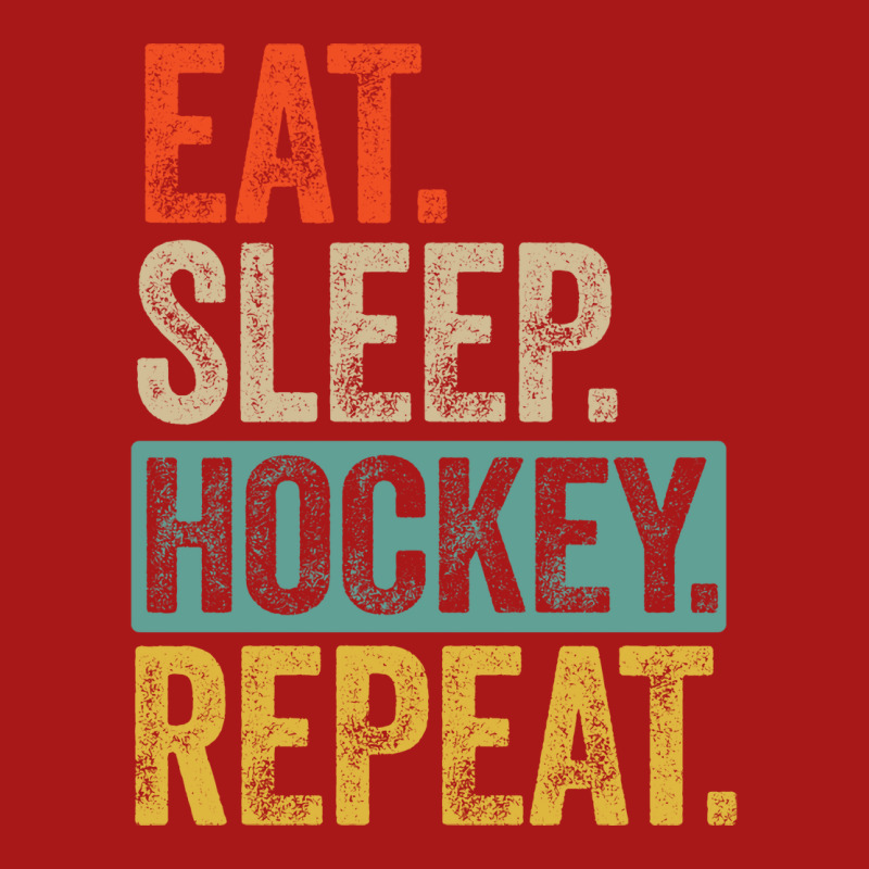 Eat Sleep Hockey Repeat Retro Vintage Gift Hoodie & Jogger Set | Artistshot