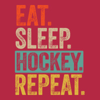 Eat Sleep Hockey Repeat Retro Vintage Gift Champion Hoodie | Artistshot