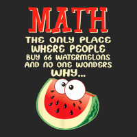 Math And Watermelons Mathematics Calculation Numbers Funny T Shirt Women's Pajamas Set | Artistshot