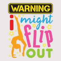 Gymnastics  Warning I Might Flip Out Pocket T-shirt | Artistshot