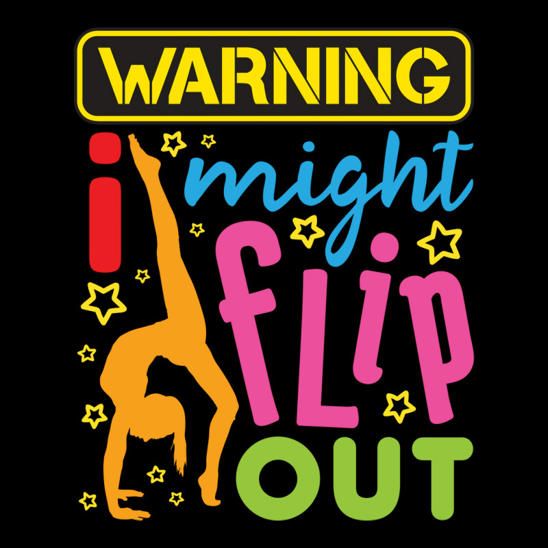 Gymnastics  Warning I Might Flip Out Men's Long Sleeve Pajama Set | Artistshot