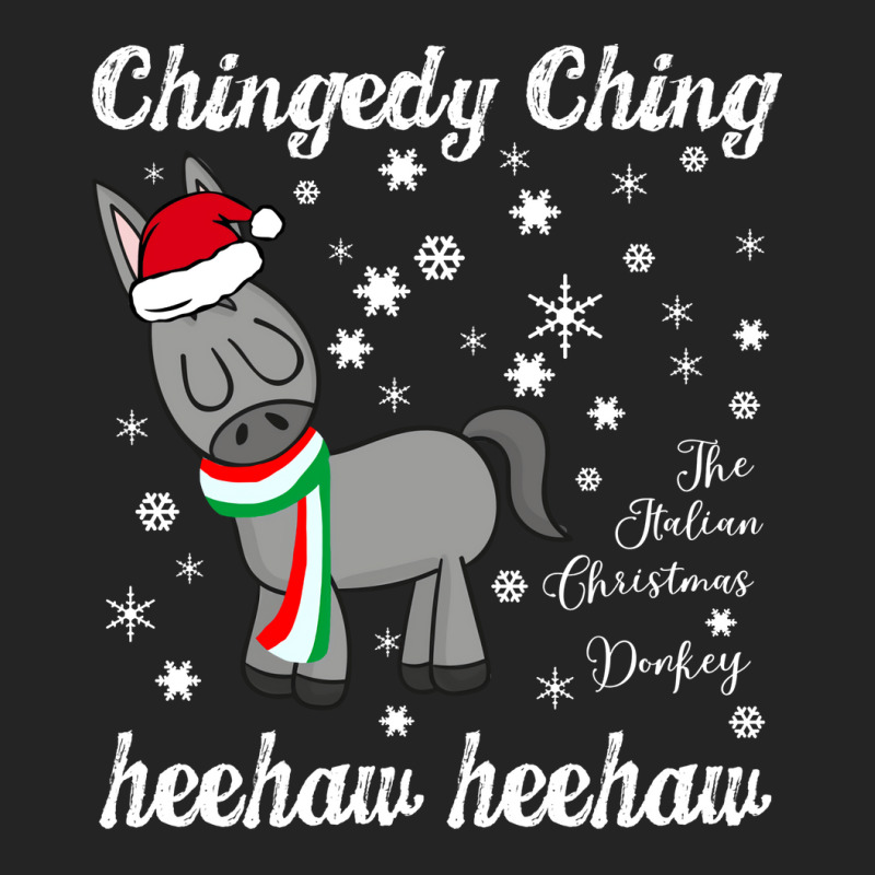 Dominick The Christmas Donkey Italian Christmas Donkey Retro 3/4 Sleeve Shirt by chytasroullez | Artistshot