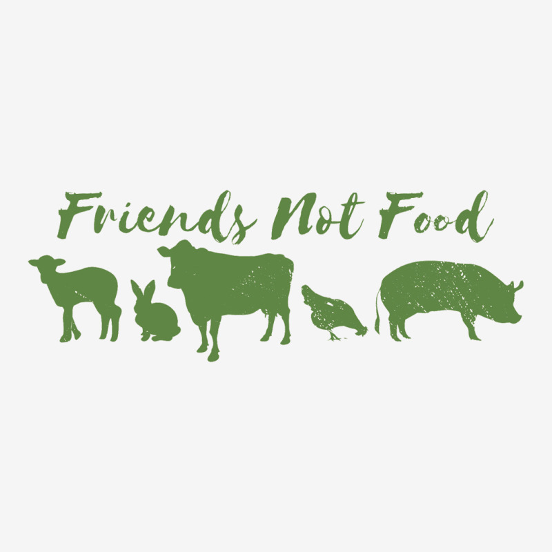 Animal Friends Vegan Atv License Plate | Artistshot