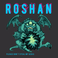 Roshan Dota 2 Game Vintage Hoodie And Short Set | Artistshot