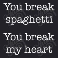 You Break Spaghetti You Break My Heart Italian Food Unisex Sherpa-lined Denim Jacket | Artistshot