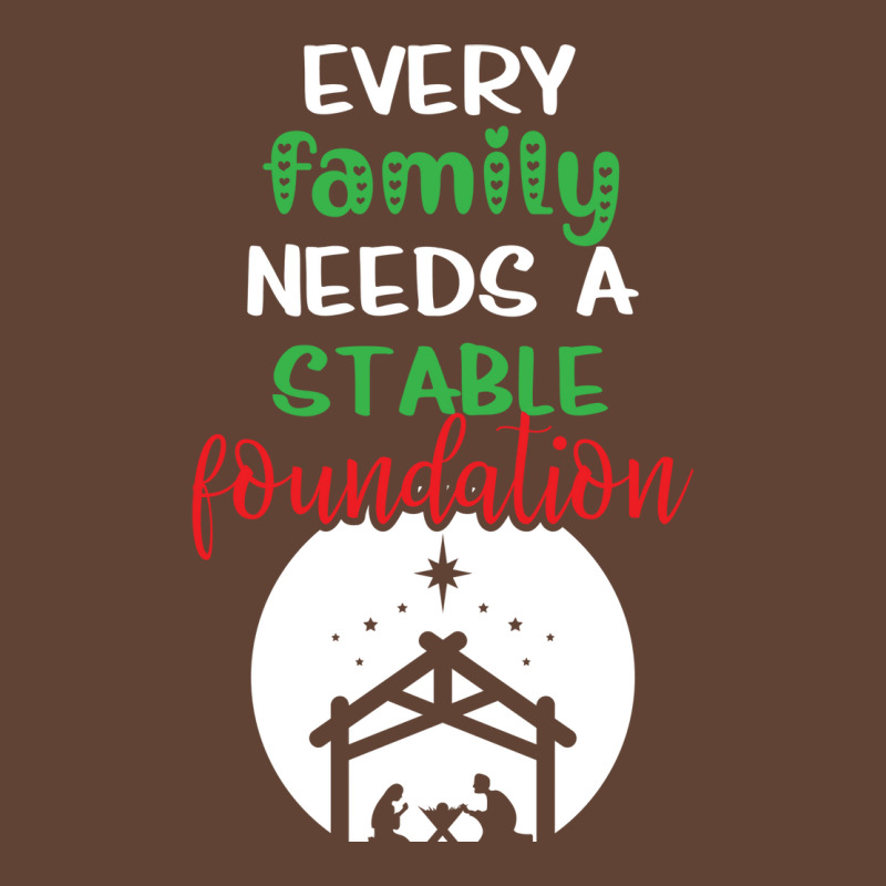 Every Family Needs A Stable Foundation Religious Christmas Hippie T-shirt | Artistshot