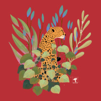 Theres A Cheetah In My Plants Red T-shirt | Artistshot