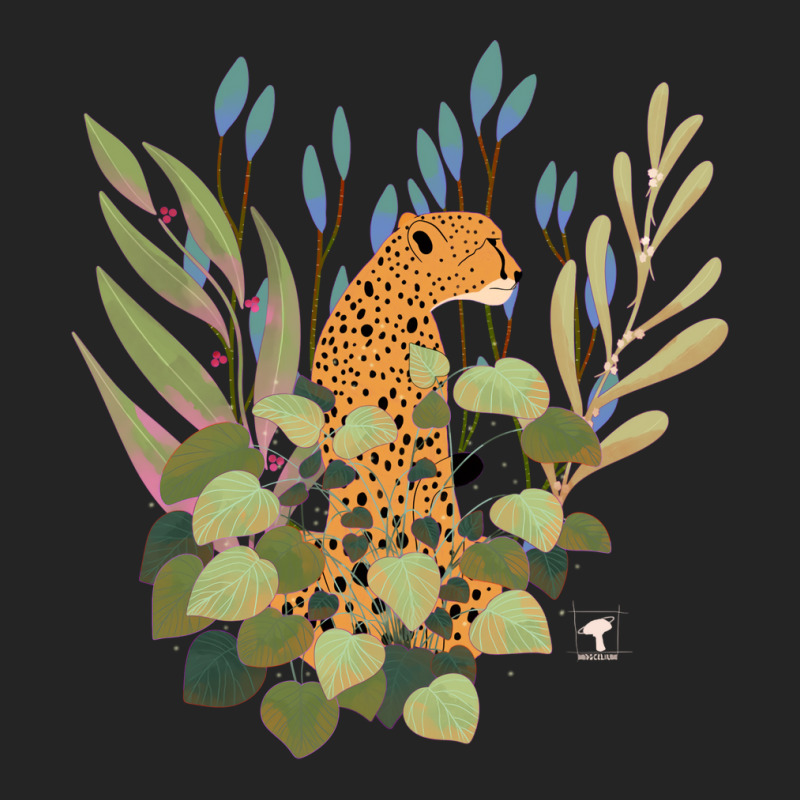 Theres A Cheetah In My Plants Red 3/4 Sleeve Shirt | Artistshot