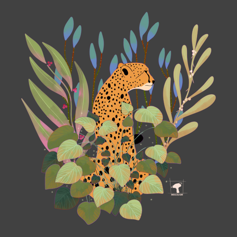 Theres A Cheetah In My Plants Red Vintage T-shirt | Artistshot