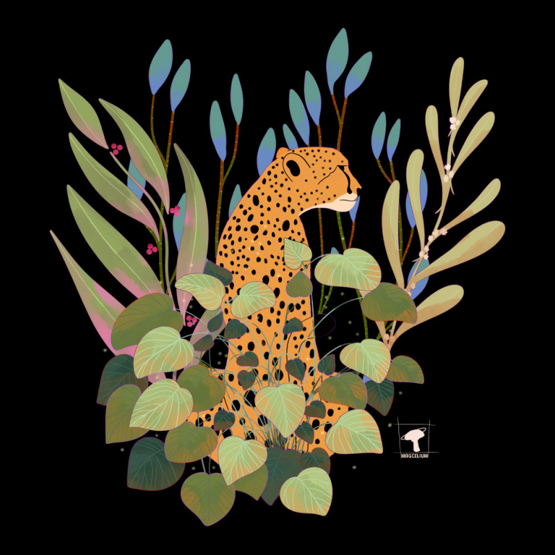 Theres A Cheetah In My Plants Red Fleece Short | Artistshot