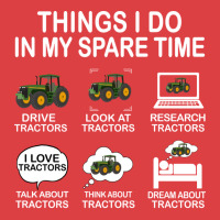 Things I Do In My Spare Time Tractor Nature Tank Top | Artistshot