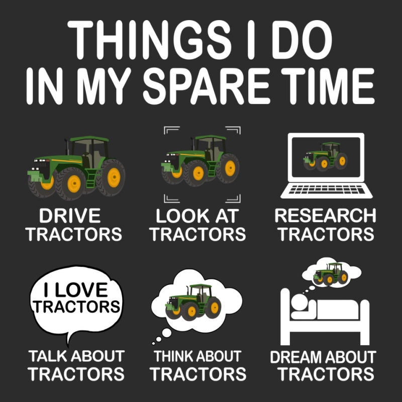 Things I Do In My Spare Time Tractor Nature Exclusive T-shirt | Artistshot