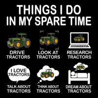 Things I Do In My Spare Time Tractor Nature Men's 3/4 Sleeve Pajama Set | Artistshot