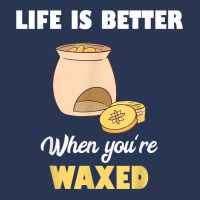 Life Is Better When You're Waxed Skincare Esthetician Waxing T Shirt Ladies Denim Jacket | Artistshot