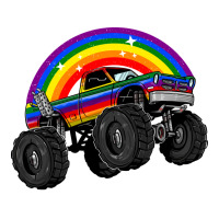 Lgbt Monster Truck Rainbow Flag Lgbtq Car Gay Pride Month Cool Zipper Hoodie | Artistshot