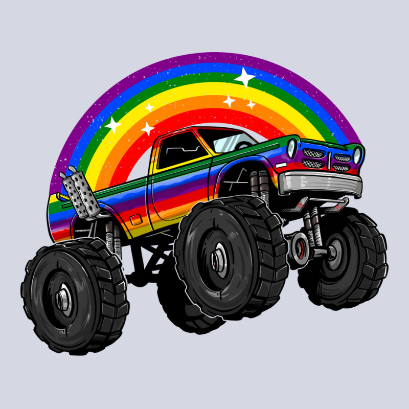 Lgbt Monster Truck Rainbow Flag Lgbtq Car Gay Pride Month Cool Fleece Short | Artistshot