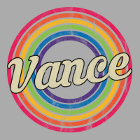 Vance Retro Rainbow Fadedstyle T-shirt | Artistshot