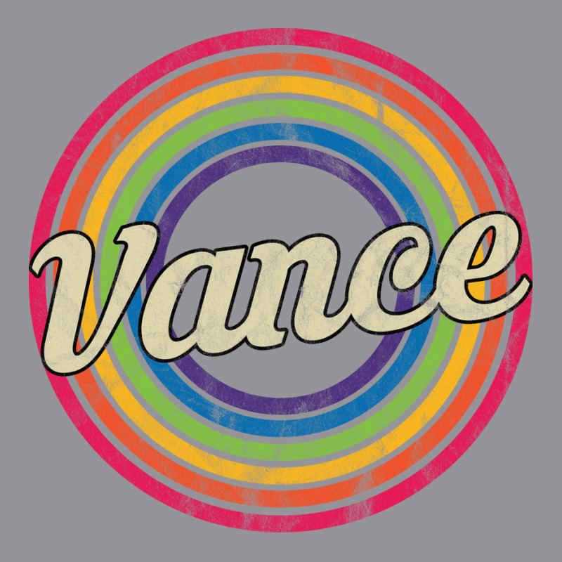 Vance Retro Rainbow Fadedstyle 3/4 Sleeve Shirt by kejaboant | Artistshot