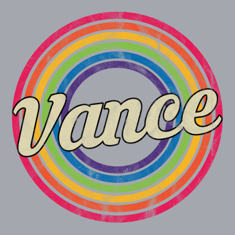 Vance Retro Rainbow Fadedstyle Long Sleeve Shirts by kejaboant | Artistshot