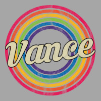 Vance Retro Rainbow Fadedstyle Men's Polo Shirt | Artistshot