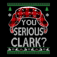 You Serious Clark Ugly Christmas Sweater Boy Zipper Hoodie | Artistshot