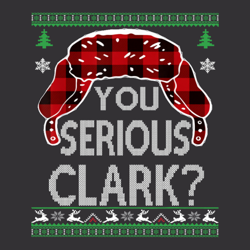 You Serious Clark Ugly Christmas Sweater Boy Vintage Short | Artistshot