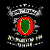 24th Infantry Division Veteran - Sons Of America Pocket T-shirt | Artistshot