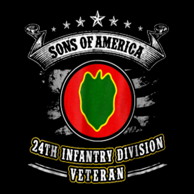 24th Infantry Division Veteran - Sons Of America Pocket T-Shirt by ALFREDMCGOWAN | Artistshot