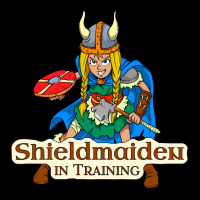 Viking Warrior Girl Shieldmaiden In Training V-neck Tee | Artistshot