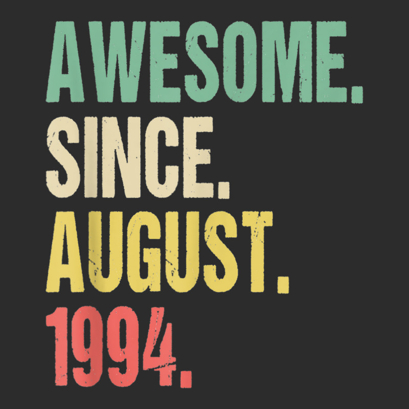 25th 1994 Birthday Awesome August Exclusive T-shirt by ALFREDMCGOWAN | Artistshot