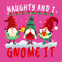 Naughty And I Gnome It Cute Gnomes Christmas Girl T-shirt | Artistshot