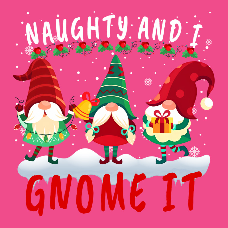 Naughty And I Gnome It Cute Gnomes Christmas Girl Crewneck Sweatshirt by kkeyooyimmie | Artistshot