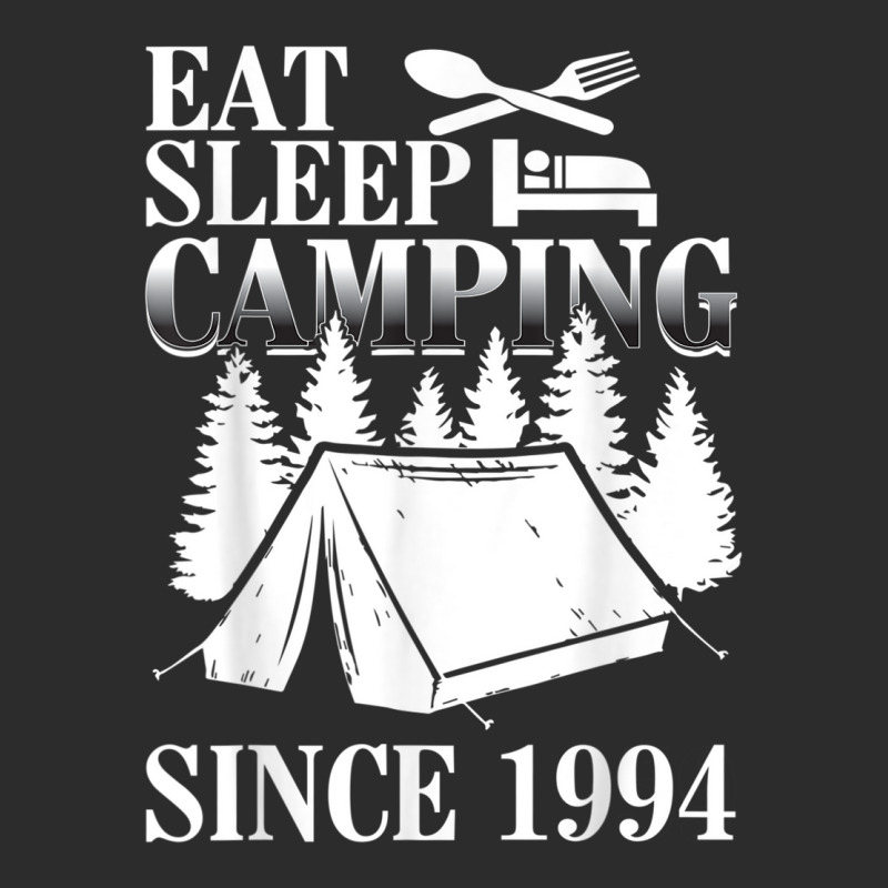 25th Birthday Eat Sleep Camping Camper Exclusive T-shirt by ALFREDMCGOWAN | Artistshot