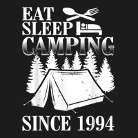 25th Birthday Eat Sleep Camping Camper Hoodie & Jogger Set | Artistshot