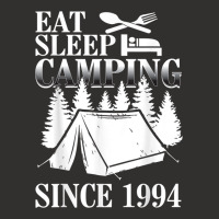 25th Birthday Eat Sleep Camping Camper Champion Hoodie | Artistshot