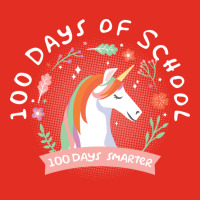 100 Days Of School 100 Days Smarter Quote Graphic T-shirt | Artistshot