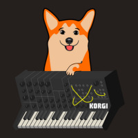 Funny Synthesizer Fan Korgi Corgi Dog Lover .png Tank Top | Artistshot