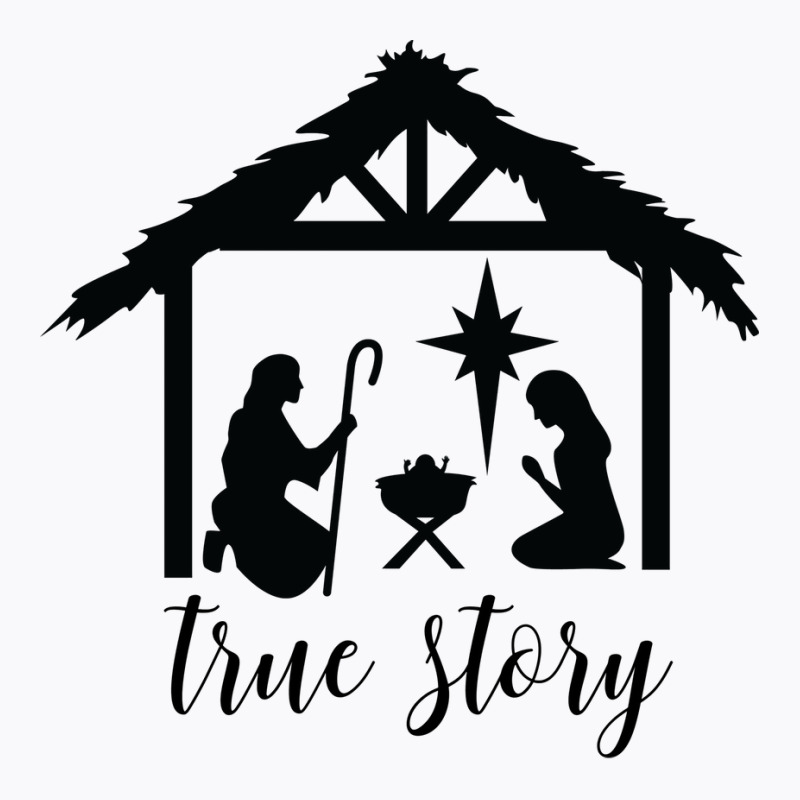 True Story Nativity Christmas Nativity Bethlehem Holy Night Christmas T-shirt | Artistshot